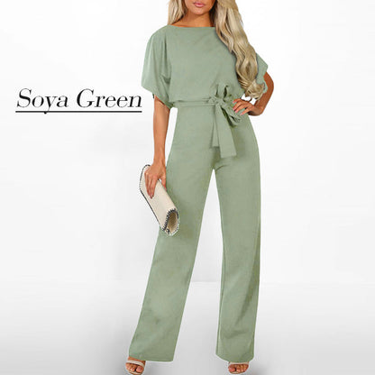 ⏳Zeitlich begrenzter Rabatt💥Jumpsuit mit hoher Taille und weitem Bein für Damen