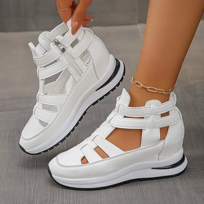 🌞Frühlingserwachen: 50% Rabatt!💎Orthopädische Keil-Sandalen "CloudSupport" – Schmerzfreies Gehen & Maximale Stabilität