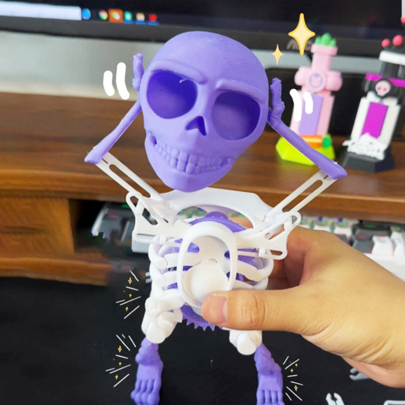 🔥Hot Sales - 50% OFF🎁Tanzendes und schwingendes 3D Schädel Spielzeug