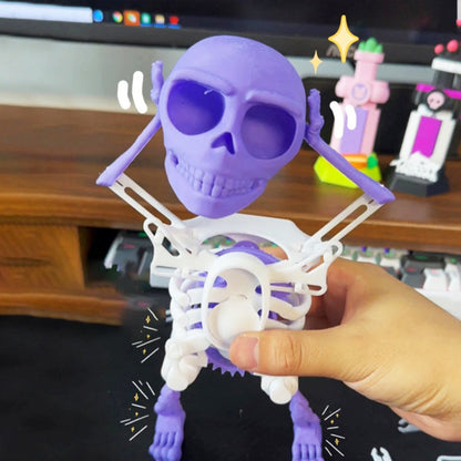 🔥Hot Sales - 50% OFF🎁Tanzendes und schwingendes 3D Schädel Spielzeug