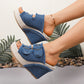 ✨ Neu 2026 👡 Lässige✨Denim-Plateausandalen für Damen  Lässig & Stylisch