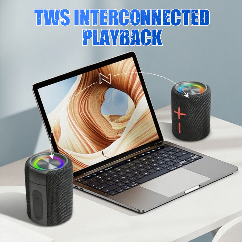 🔥2-in-1 magnetischer, zweifach teilbarer Bluetooth-Lautsprecher