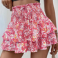 🌞Frühlingserwachen: 50% Rabatt!💕"Bauch-Weg" Sommer-Skort: Luftiger Etagenrock mit integrierter Sicherheitshose