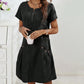🔥 50% Rabatt für kurze Zeit! 👗Damen Halbreißverschluss-Kleid mit Knopf & Taschen – tailliert & figurschmeichelnd, in 6 Farben, perfekt für Büro & Alltag ✨