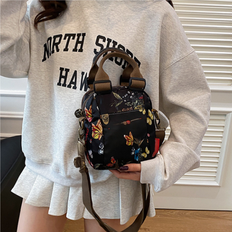 🔥🔥✨ Damenmode Print Mehrschichtige Umhängetasche