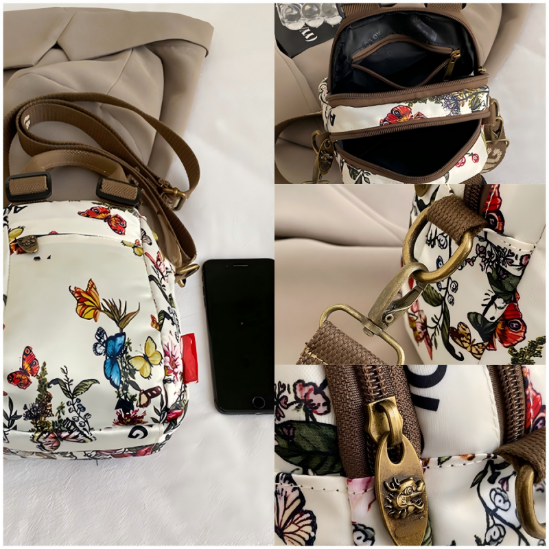 🔥🔥✨ Damenmode Print Mehrschichtige Umhängetasche