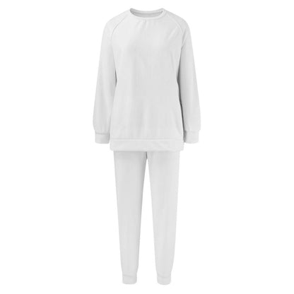 Gemütliches Sweatshirt- und Hosen-Zweiteiler-Set für Damen