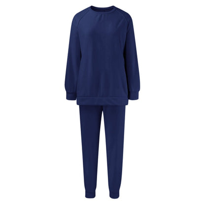 Gemütliches Sweatshirt- und Hosen-Zweiteiler-Set für Damen