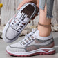 🌞Frühlingserwachen: 50% Rabatt!👟 Damen Laufschuhe mit Schnürung – Atmungsaktives Mesh – Gepolsterte Sohle – Rutschfest & Leicht – Für Sport & Freizeit