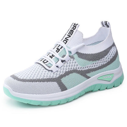 🌞Frühlingserwachen: 50% Rabatt!👟 Damen Laufschuhe mit Schnürung – Atmungsaktives Mesh – Gepolsterte Sohle – Rutschfest & Leicht – Für Sport & Freizeit