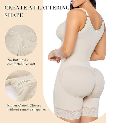 💗LETZTER TAG AKTION - 50% RABATT💗Damen-Bodysuit mit Bauchkontrolle und Po-Lifting