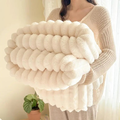 🍂Herbst-Sale – 50 % Rabatt!🛏️Dicke Plüschdecke mit Kaninchenmotiv und Milchvelours-Bezug🫧Kuscheln Sie sich in ultimativen Komfort