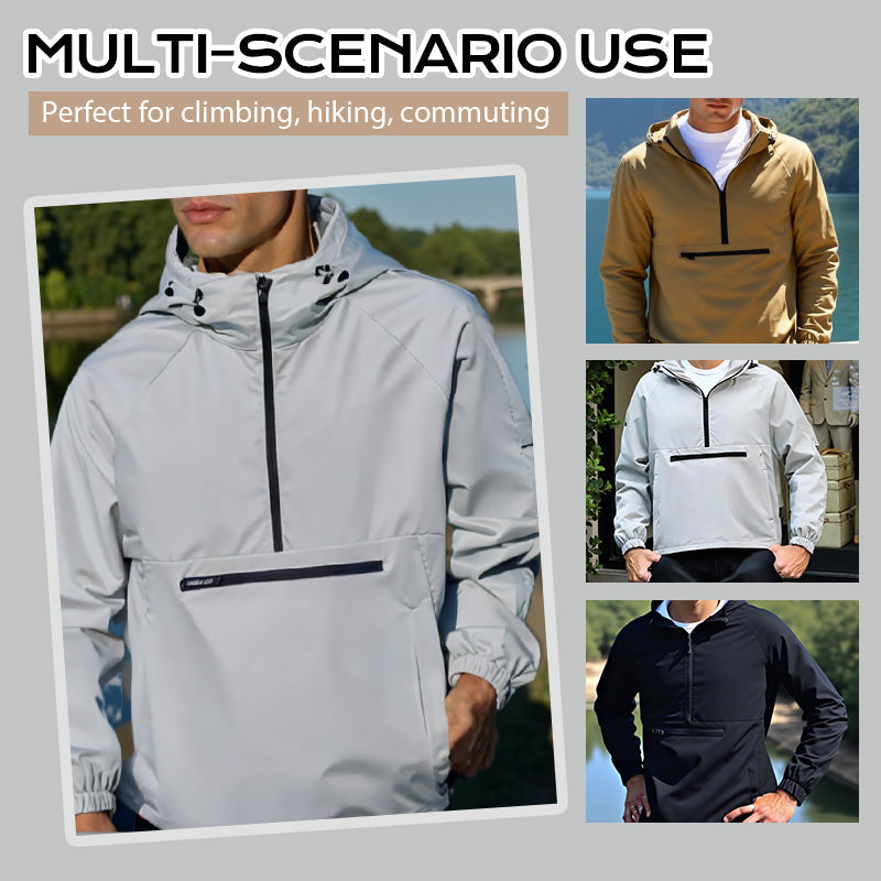 Wasser- und winddichte Outdoor-Jacke für Herren