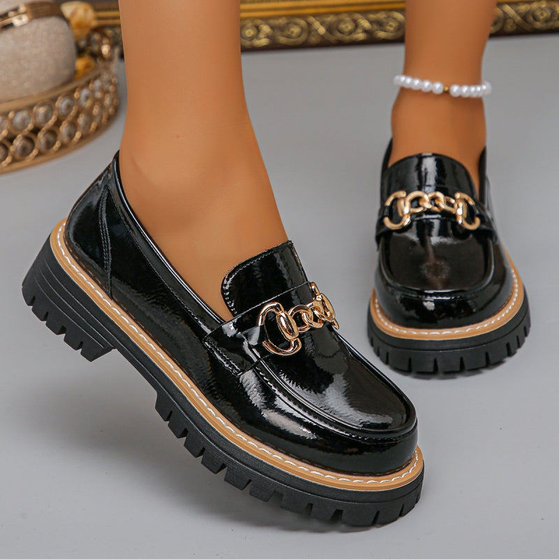 Vintage weiche Loafer für Damen
