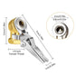 1/4 Zoll NPT Clip-On Luftspannfutter mit geschlossener Kugel