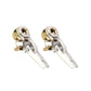 1/4 Zoll NPT Clip-On Luftspannfutter mit geschlossener Kugel