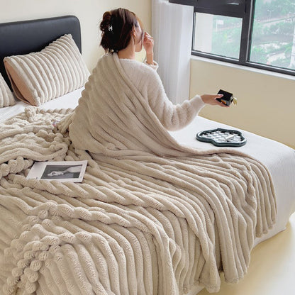 Superweiche Kuscheldecke für die Couch