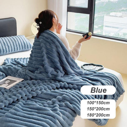 Superweiche Kuscheldecke für die Couch