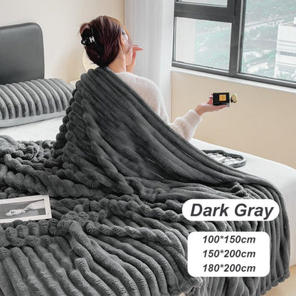 Superweiche Kuscheldecke für die Couch