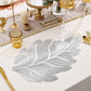 🎉 Neujahrsgeschenk – 50% RABATT!🌟 Goldfarbene 3D-Blatt-Gedeckunterlage – Luxuriöse Tischdekoration + Hitzebeständig + Wasserdicht: Perfekt für Feiern & den täglichen Gebrauch!