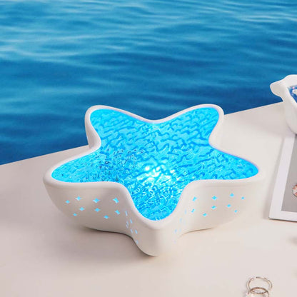 💘 Valentinstagsangebot: 50% Rabatt! 🐚 Seestern-Ozean-Projektorlampe – 7-farbiges Polarlicht & beruhigende Wasserwellen!