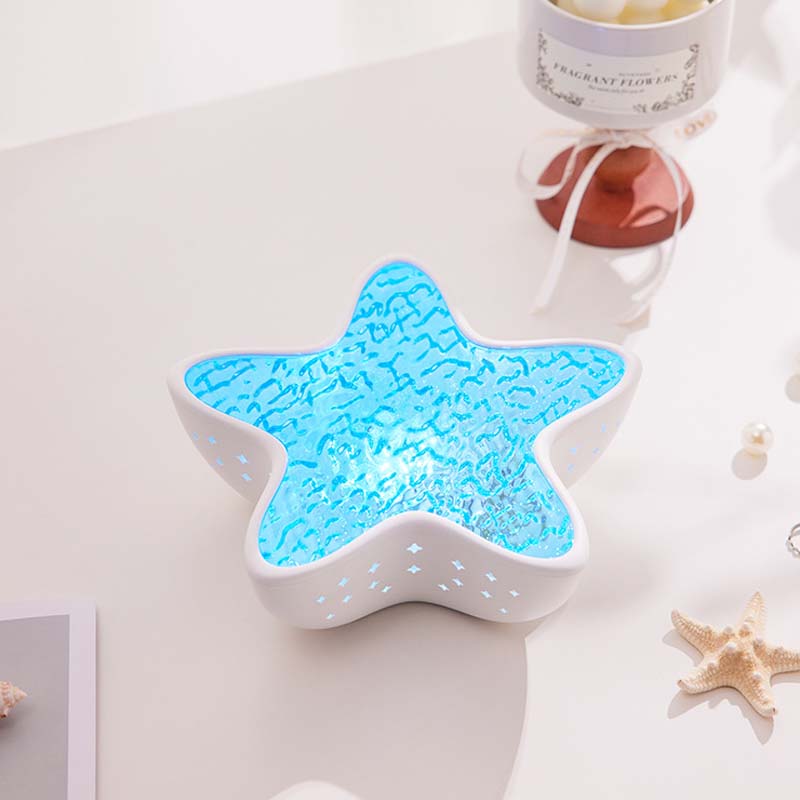 💘 Valentinstagsangebot: 50% Rabatt! 🐚 Seestern-Ozean-Projektorlampe – 7-farbiges Polarlicht & beruhigende Wasserwellen!