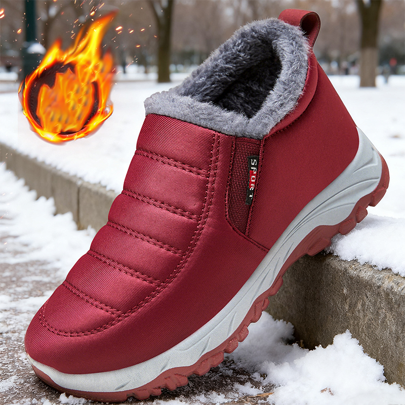 Bequeme, warme Slipper-Stiefeletten für Damen🔥Kauf 2 Artikel versandkostenfrei
