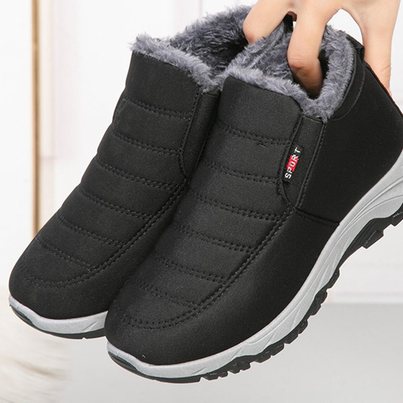 Bequeme, warme Slipper-Stiefeletten für Damen🔥Kauf 2 Artikel versandkostenfrei