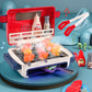 🍖 60% OFF NOW! ✨ Kids BBQ Grill Playset - Realistic Smoke & Sound Effects with 8 Toy Food Items for Imaginative Play 🎵👧🧑