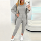 💜 LETZTER TAG DER AKTION – 50 % RABATT 💜Damen lässiges und stilvolles 3-teiliges Set