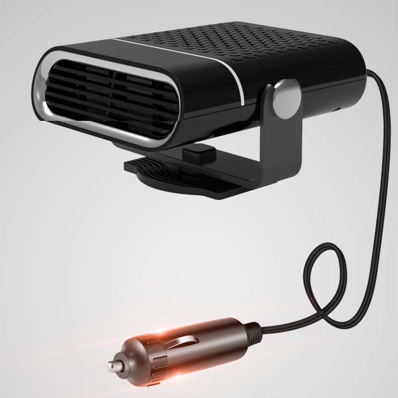 ✨ 2-in-1 Tragbare Autheizung - 360° Drehung & Doppelspannung (12V/24V) für Schnelles Entfrosten und Heizen 🚗❄️
