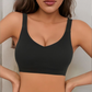 ✨ Nahtloser Damen-BH mit V-Ausschnitt – Bequem, atmungsaktiv & ideal für Sport & Freizeit!