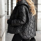 🖤 Zeitlich begrenztes Angebot 🔥 55 % Rabatt 🔥 Warme und lässige Damen-Baumwolljacke mit Kapuze