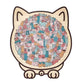 50% Rabatt🐱135-Stk. Morandi-farbiges Katzenpuzzle aus Holz🎁