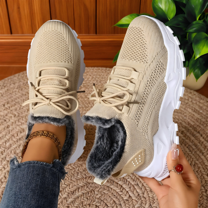Warme, bequeme und atmungsaktive Damenschuhe