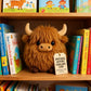 🔥Weihnachtsangebot: 50 % Rabatt!!🔥 Plüschtier „Motivational Support Highland Cow“ 🎉