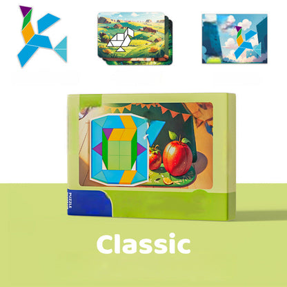 Magnetisches Tangram-Puzzle für Kinder