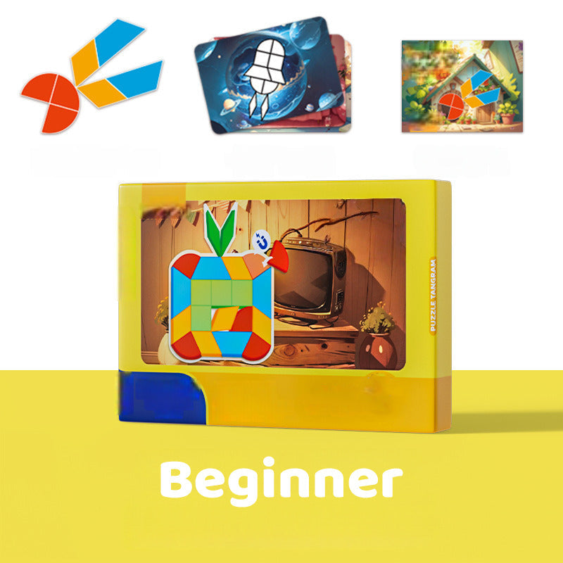 Magnetisches Tangram-Puzzle für Kinder