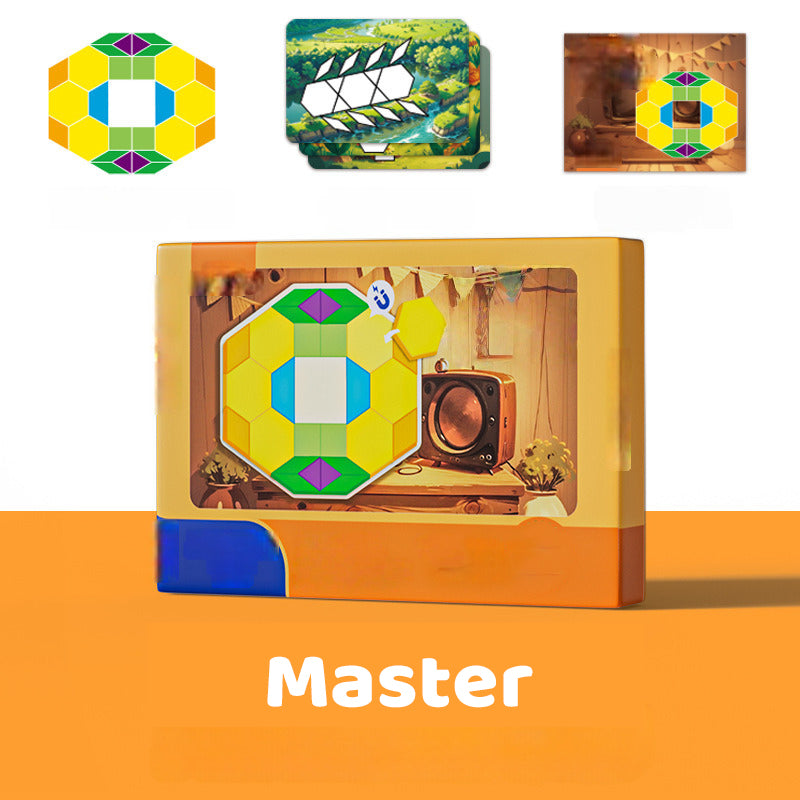 Magnetisches Tangram-Puzzle für Kinder
