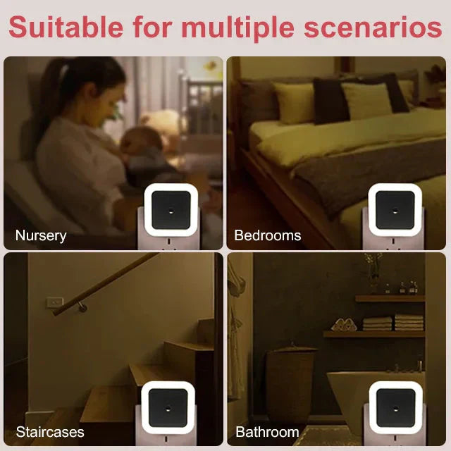 🌞Frühlingserwachen: 50% Rabatt!✨ LED-Smart-Nachtlicht mit Lichtsensor – Automatisch & energiesparend | Sanftes, augenfreundliches Licht!