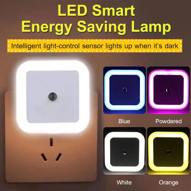 🌞Frühlingserwachen: 50% Rabatt!✨ LED-Smart-Nachtlicht mit Lichtsensor – Automatisch & energiesparend | Sanftes, augenfreundliches Licht!