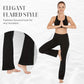 🎉 Neujahrsgeschenk – 50% RABATT!🔥Ultra Sculpt High-Waist Bauchformende Flare-Legging: Bequemes Stretchmaterial + Funktionelle Seitentaschen – Stylisch für Yoga & Outdoor!