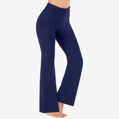 🎉 Neujahrsgeschenk – 50% RABATT!🔥Ultra Sculpt High-Waist Bauchformende Flare-Legging: Bequemes Stretchmaterial + Funktionelle Seitentaschen – Stylisch für Yoga & Outdoor!