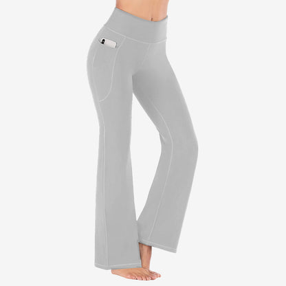 🎉 Neujahrsgeschenk – 50% RABATT!🔥Ultra Sculpt High-Waist Bauchformende Flare-Legging: Bequemes Stretchmaterial + Funktionelle Seitentaschen – Stylisch für Yoga & Outdoor!