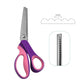 🥳✨ Multifunktionale Zickzack-Schere, gezackte Schere ✂️🧵