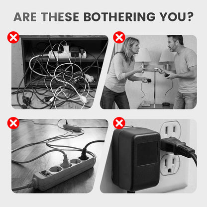 🎉 Neujahrsgeschenk – 50% RABATT!🔌Kein Kabelchaos & Ende mit dem Steckdose-Mangel!Intelligente Steckdosenleiste mit USB-Anschlüssen + Nachtlicht & individuellen Schaltern – dein kompakter Lade-Hub für Zuhause & Reise ✨