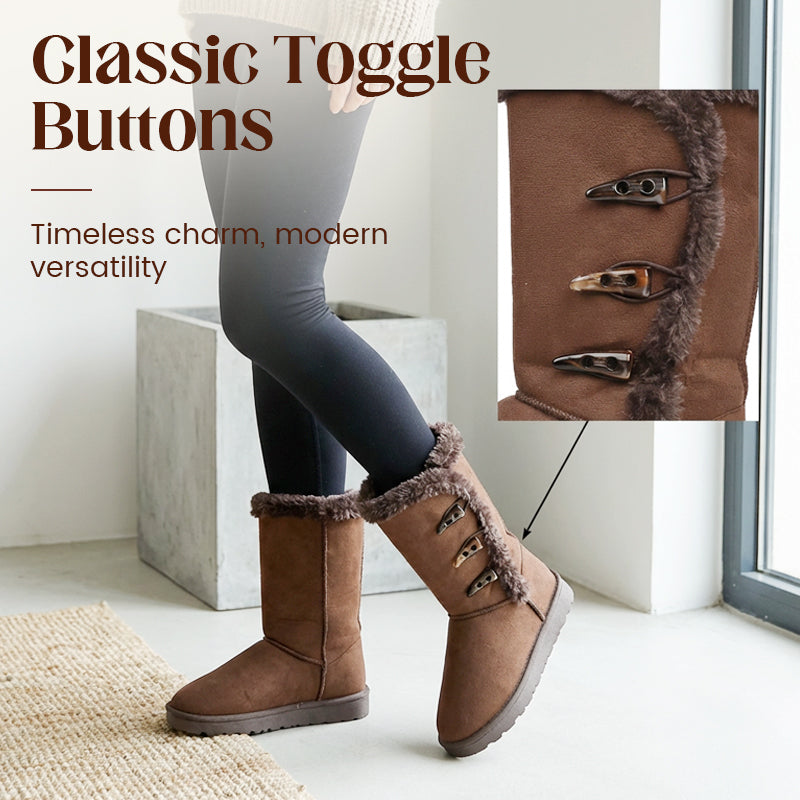 🎉 Neujahrsgeschenk – 50% RABATT!🥶 Ultra-warme Damen-Schneestiefel: Kunstfellfutter + rutschfeste Sohle – klassisch stylisch für jede Winter-Tätigkeit
