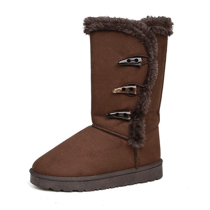 🎉 Neujahrsgeschenk – 50% RABATT!🥶 Ultra-warme Damen-Schneestiefel: Kunstfellfutter + rutschfeste Sohle – klassisch stylisch für jede Winter-Tätigkeit