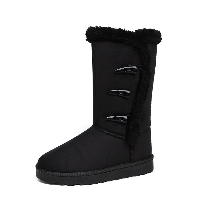 🎉 Neujahrsgeschenk – 50% RABATT!🥶 Ultra-warme Damen-Schneestiefel: Kunstfellfutter + rutschfeste Sohle – klassisch stylisch für jede Winter-Tätigkeit
