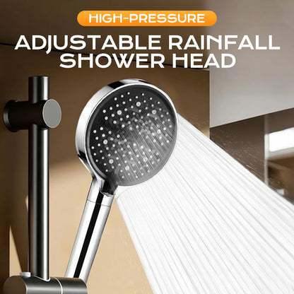 🎉 Neujahrsgeschenk – 50% RABATT!🚿Hochdruck-Regenbrause mit verstellbarem Strahl – 15 cm großes Panel & 7 Modi für das ultimative Duscherlebnis!